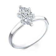 Marquise Cut Solitaire Engagement Ring - Diamond Love Inc.