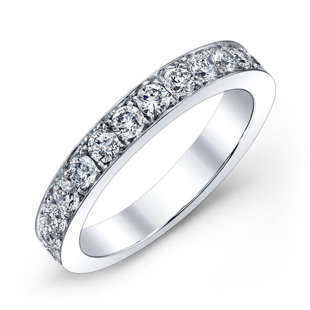 Woman’s Band Pave Setting Diamonds - Diamond Love Inc.